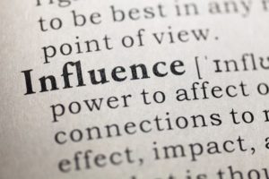 Definition of the Word Influence
