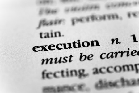 Executioner The Word Execution and its Definition